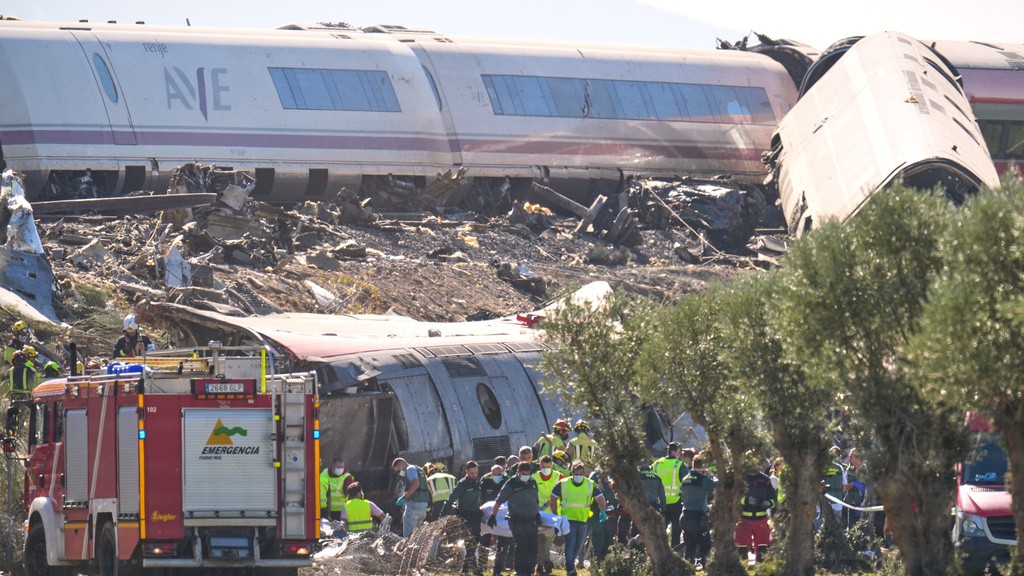 At least 64 killed in train collision on high-speed line in Spain
       — WABC-TV Eyewitness News (ABC7 NY)