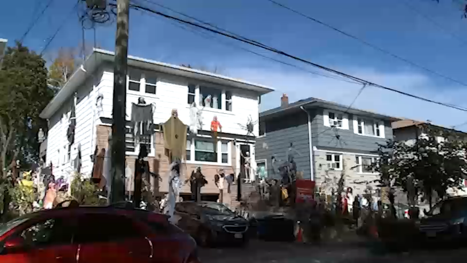 Bloomfield Halloween display draws crowds, complaints
       — WABC-TV Eyewitness News (ABC7 NY)