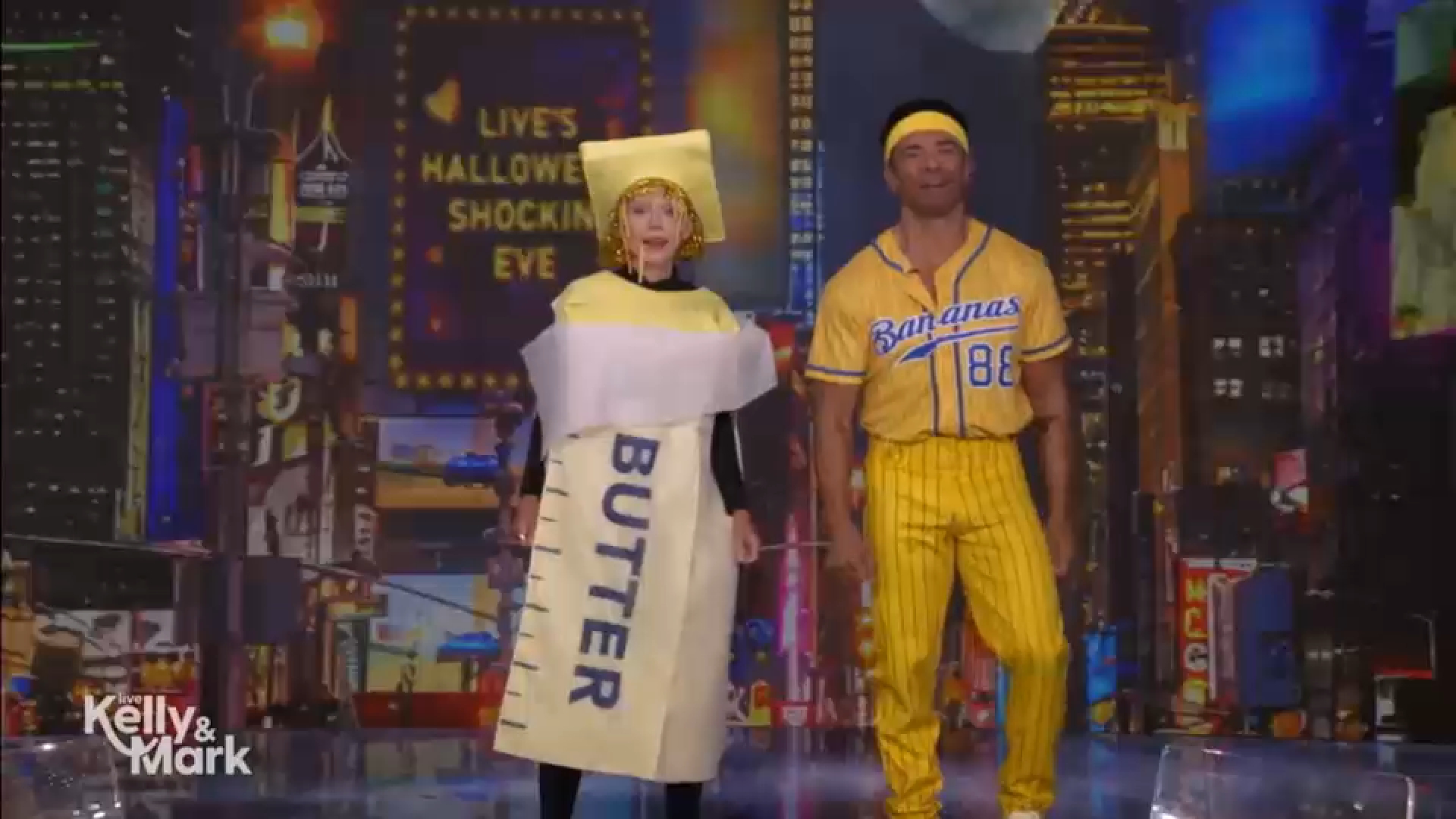 Kelly Ripa and Mark Consuelos transform into pop culture icons for annual Halloween show
— Larchmont Community news