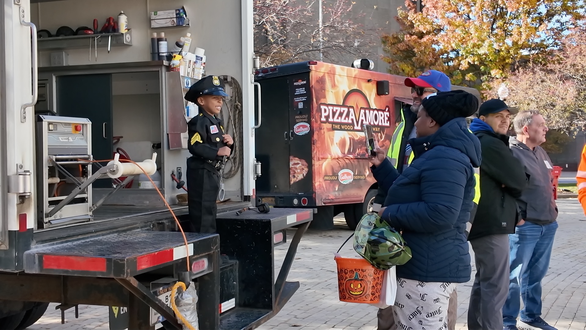 Trucks, treats and costumes take over Niagara Square for Halloween fun in Buffalo — WKBW 7 Eyewitness News (Buffalo)