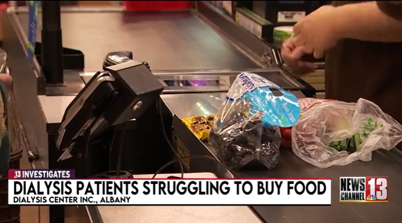 13Investigates: Nearly 50% of Albany dialysis patients struggle for food — Larchmont Health news