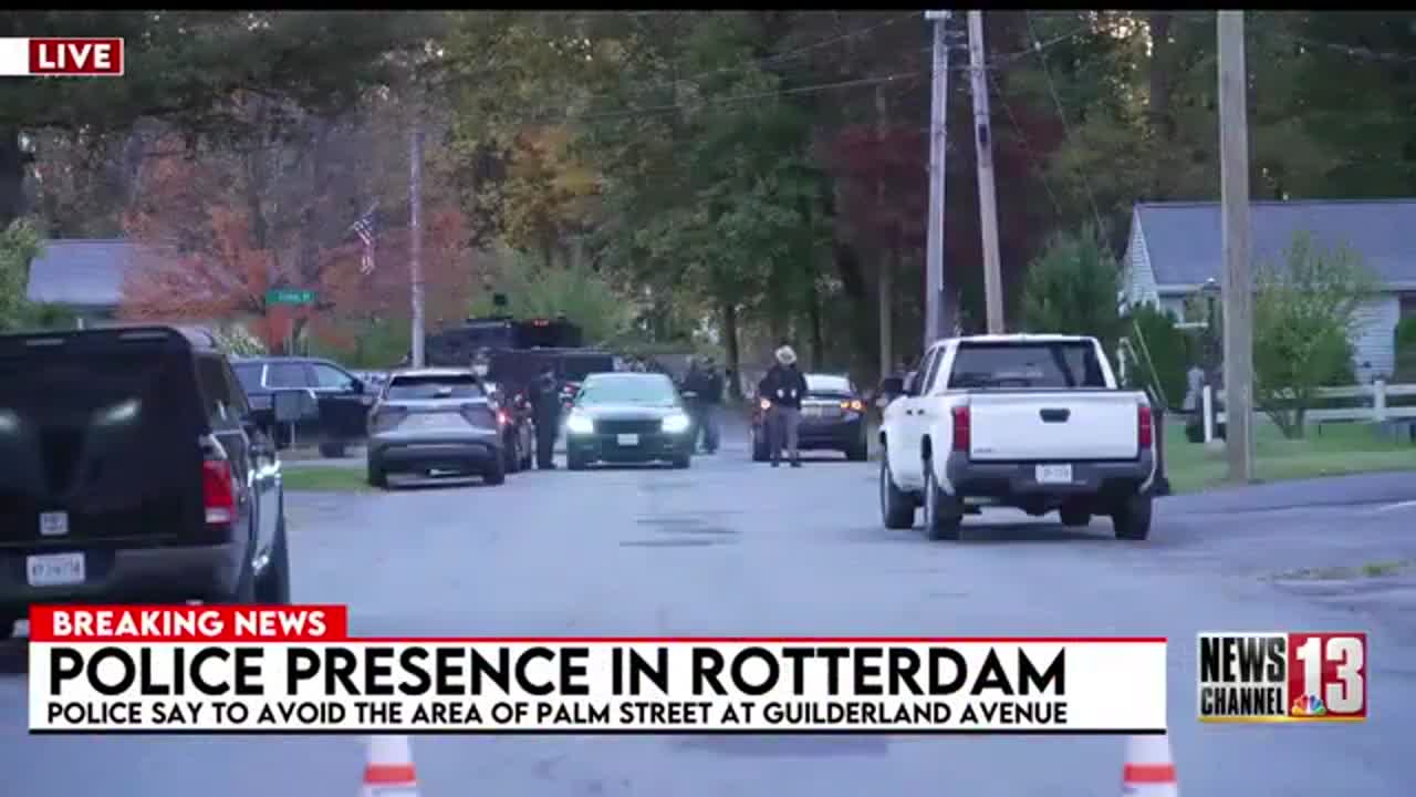 Large police presence on Palm Street in Rotterdam — WNYT NewsChannel 13 (Albany)