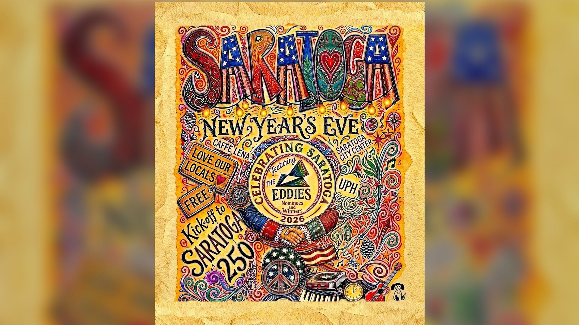 First on 13: Saratoga New Year’s Eve 2027 is free for 1st time — Larchmont Arts news